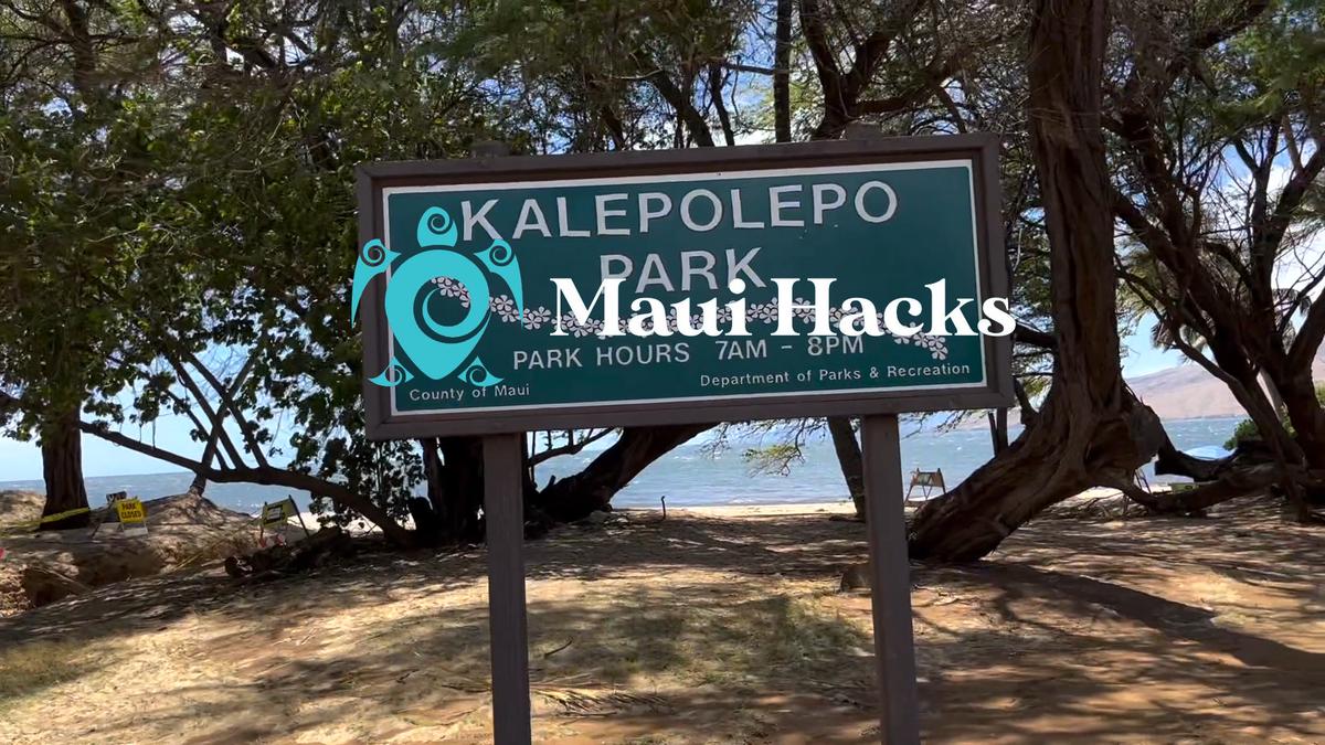 'Video thumbnail for Kalepolepo Beach Park'